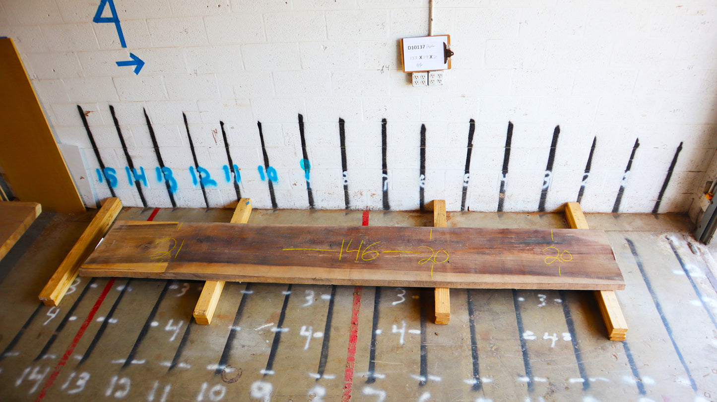 5/4 Poplar <br> 146" x 20" x 1.5" <br> D10137