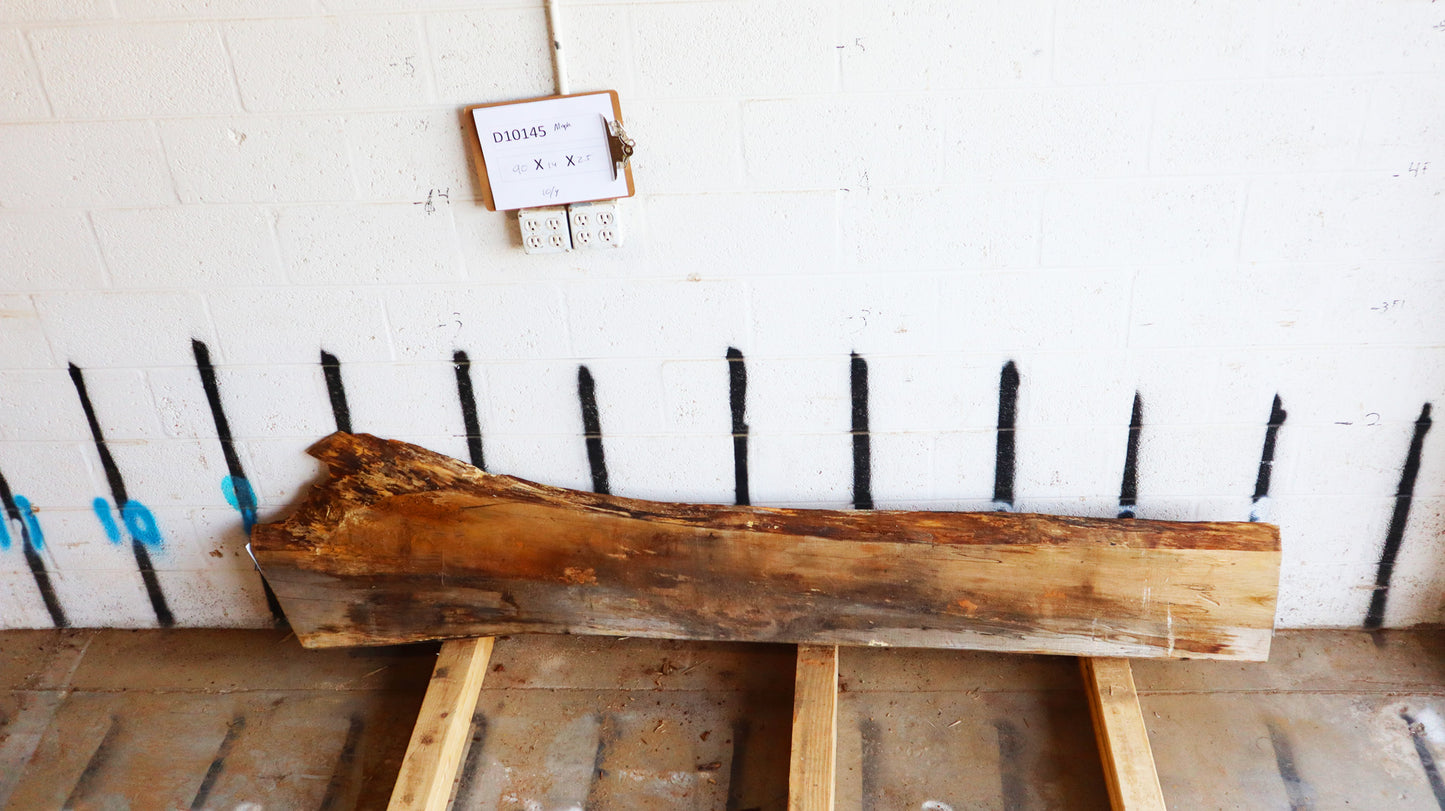 10/4 Maple <br> 90" x 14" x 2.5" <br> D10145