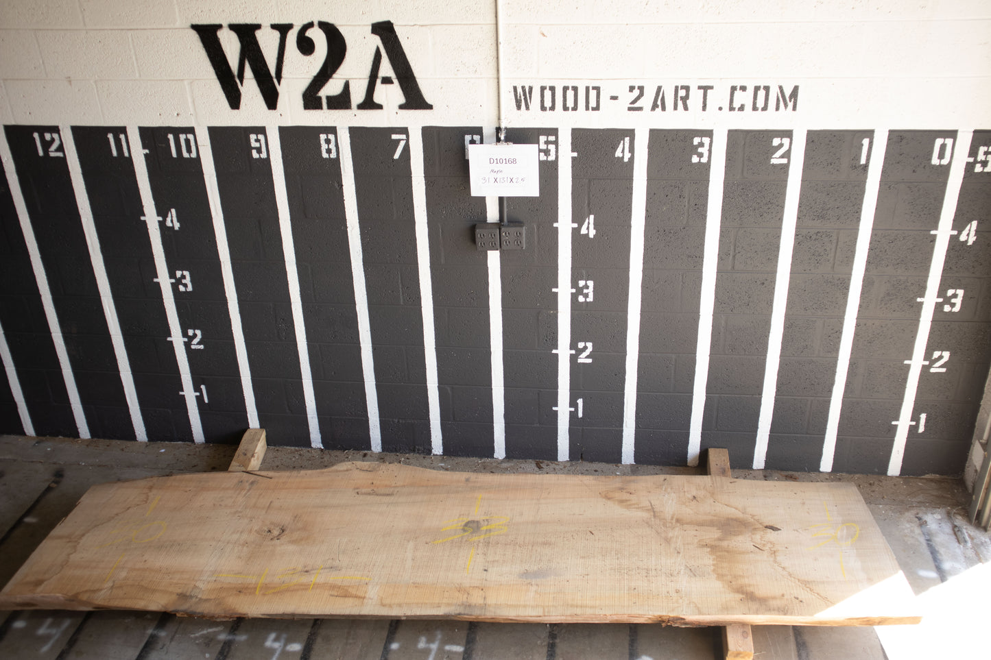 10/4 Maple <br> 131" x 31" x 2.5" <br> D10168