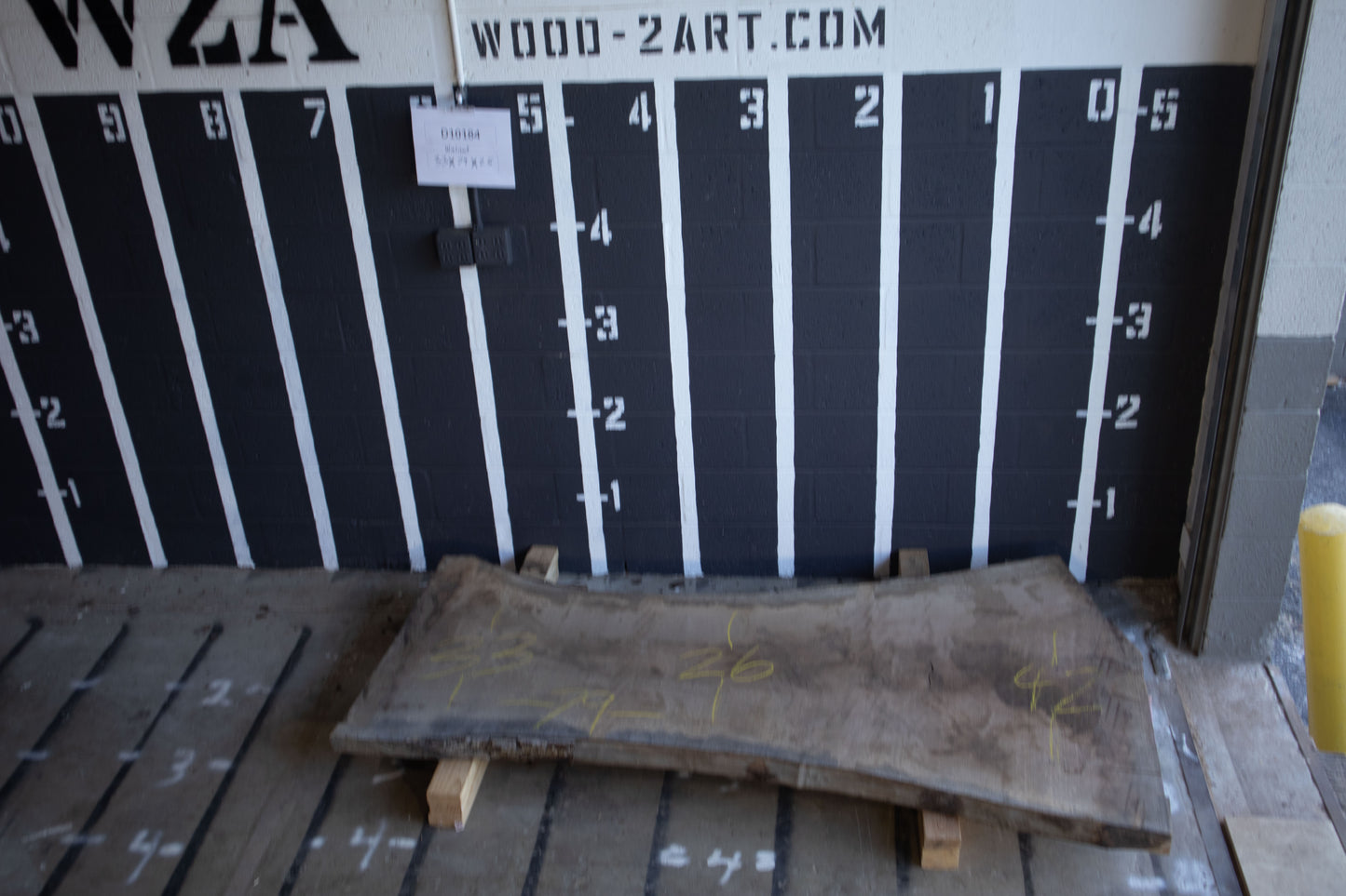 10/4 Walnut <br> 79" x 33" x 2.5" <br> D10184