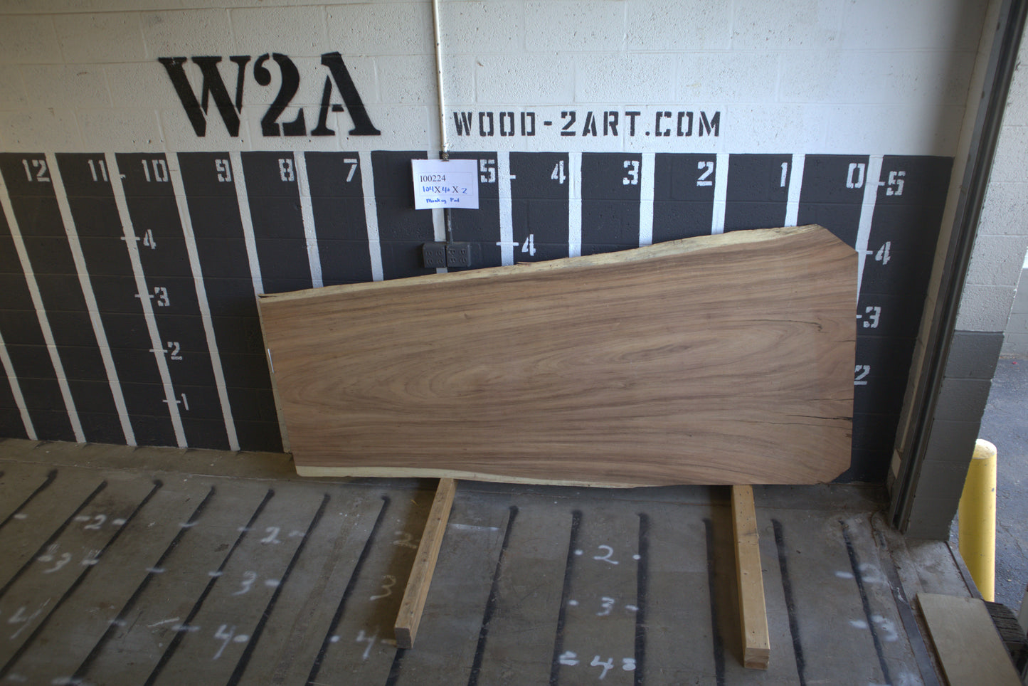 8/4 Monkey Pod <br> 104" x 40" x 2" <br> I00224