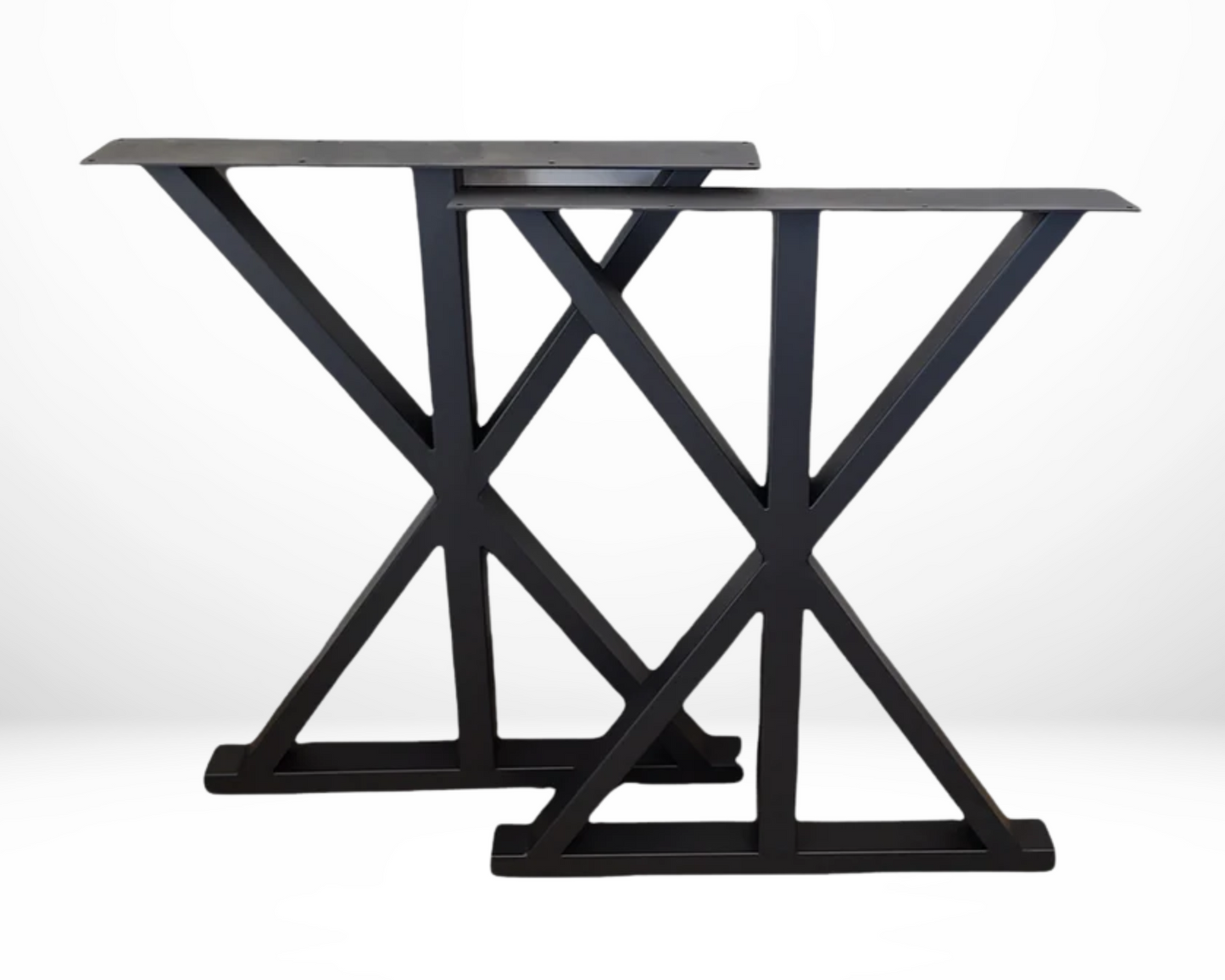 Trestle Style Table Legs <br> 28" Tall <br> TL1069A