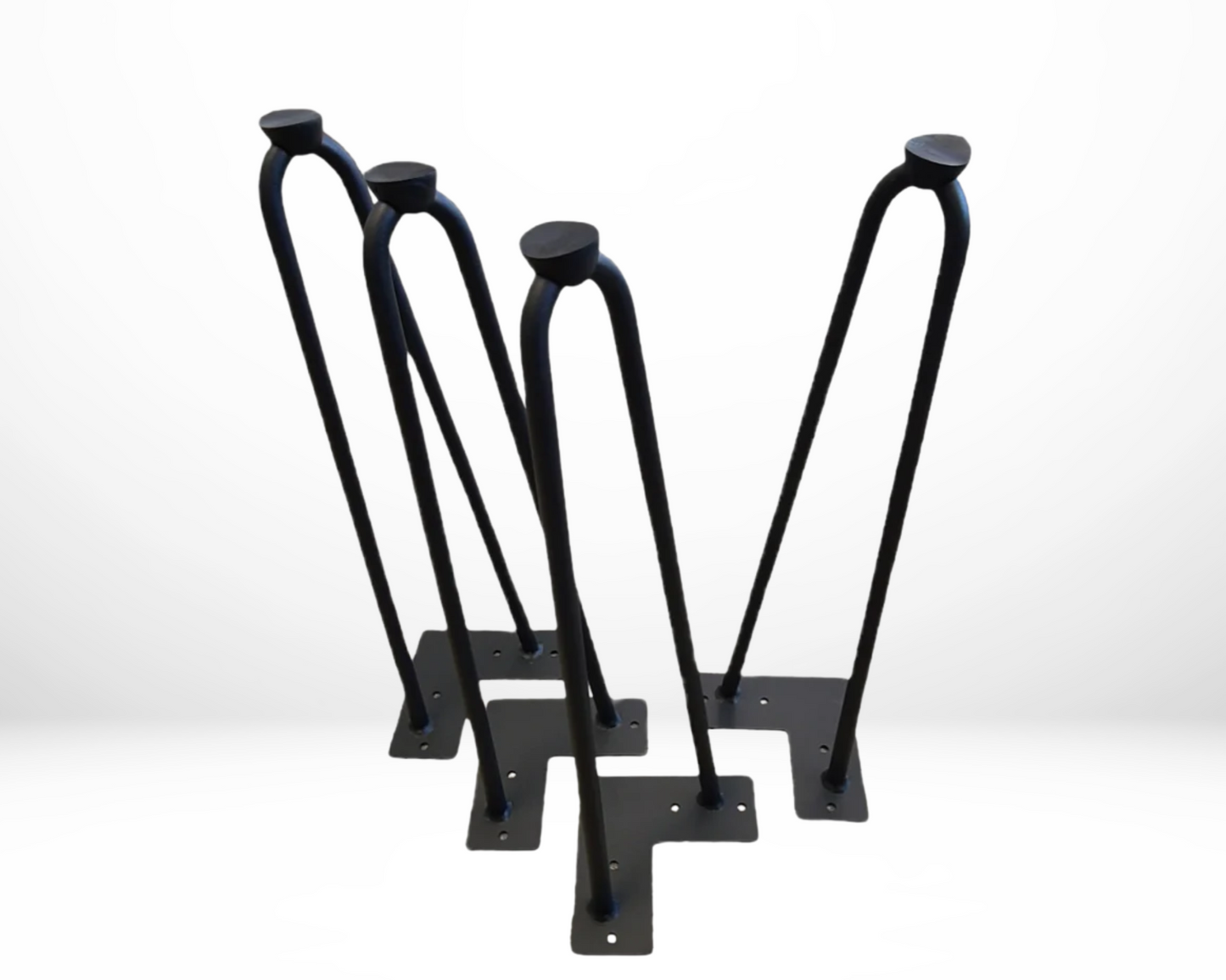 2-Rod Hairpin Legs <br> 16" Tall <br> TL1123A