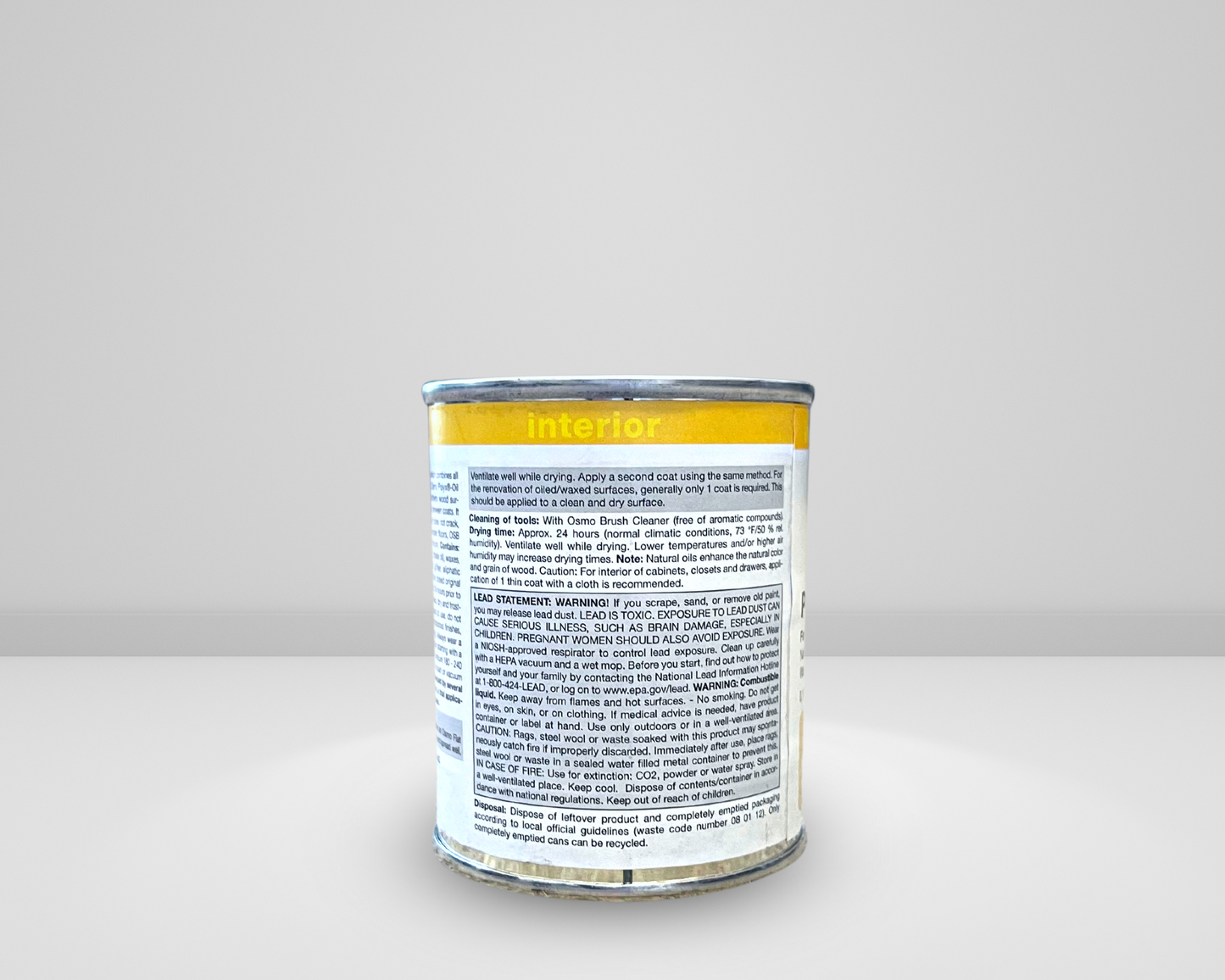 OSMO 3043 <br> Polyx-Oil <br> High Solid <br> Clear Satin