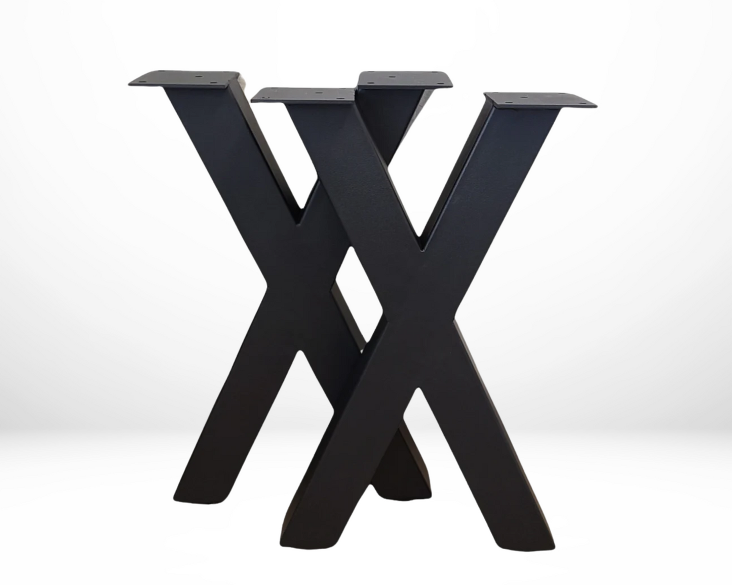X-Shaped Bench Legs <br> 16" Tall <br> TL1101B