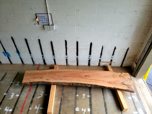 10/4  Cherry <br> 98" x 17" x 2.5" <br> D10005
