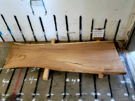8/4 Monkey Pod <br> 102" x 35" x 2" <br> K19471CEN