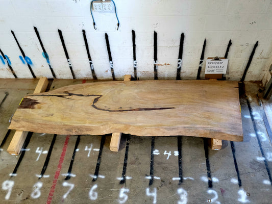 8/4 Wild Cashew <br> 110" x 33" x 2" <br> K29375ESP