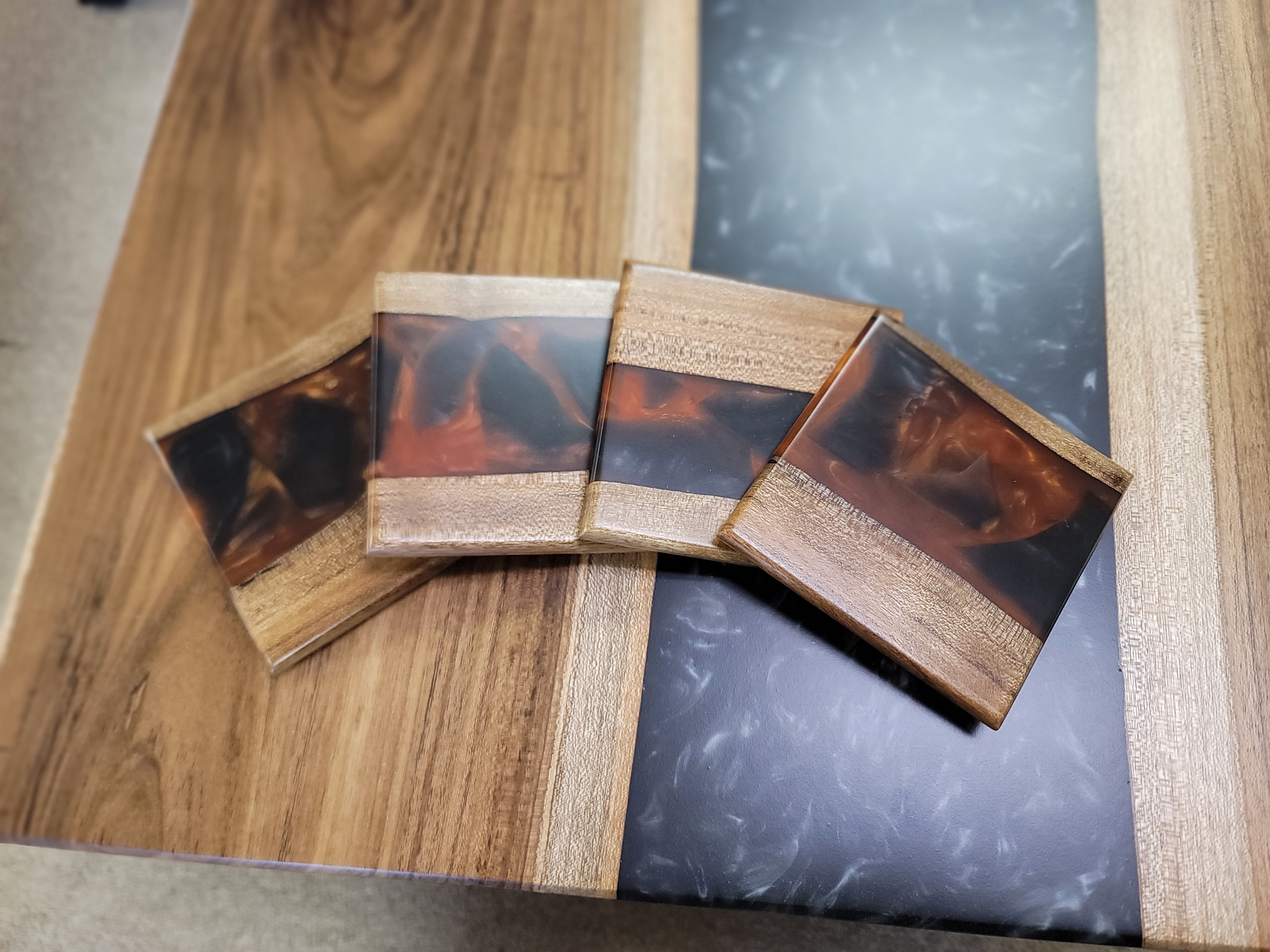 Rustic Coasters – ShadoWorx WoodWorx