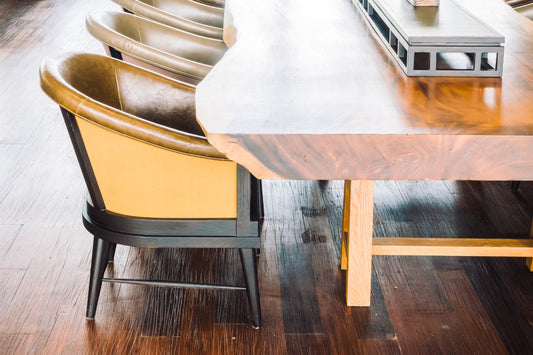 epoxy dining table