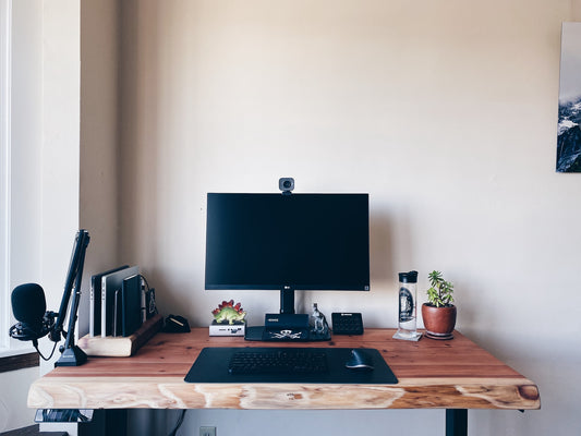 live edge desk