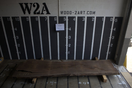 10/4 Walnut <br> 124" x 30" x 2.5" <br> D10193