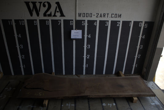 10/4 Walnut <br> 124" x 35" x 2.5" <br> D10194