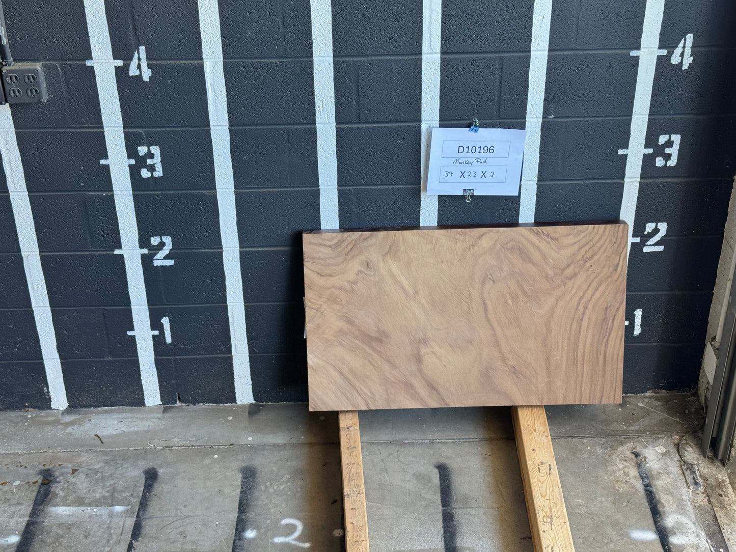 10/4 Monkey Pod <br> 39" x 23" x 2" <br> D10196