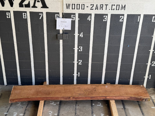 10/4 Cherry <br> 105" x 15" x 2.5" <br> D10222