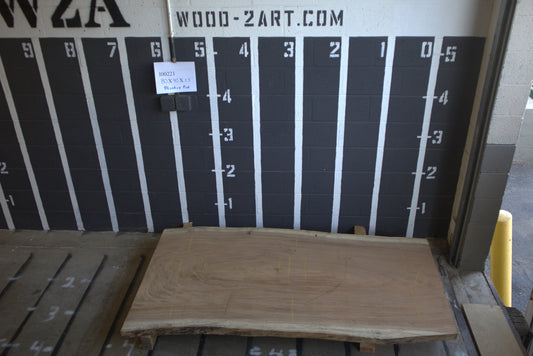 10/4 Monkey Pod <br> 80" x 40" x 2.5" <br> I00221
