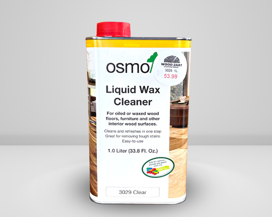 OSMO 3029 <br> Liquid Wax Cleaner Clear <br> Clear