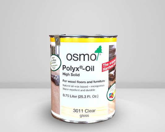 OSMO 3011 <br> Polyx-Oil <br> High Solid <br> Original Clear Gloss
